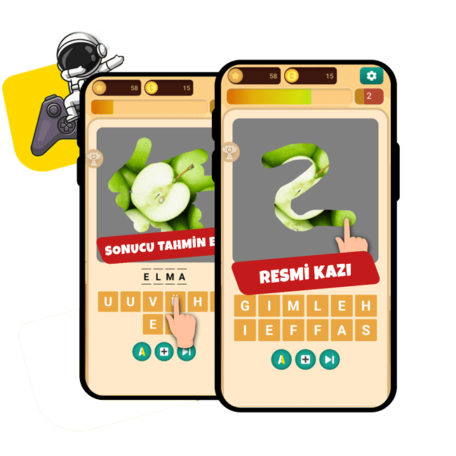 Kazı ve Bil Resimli Bulmaca Oyunu