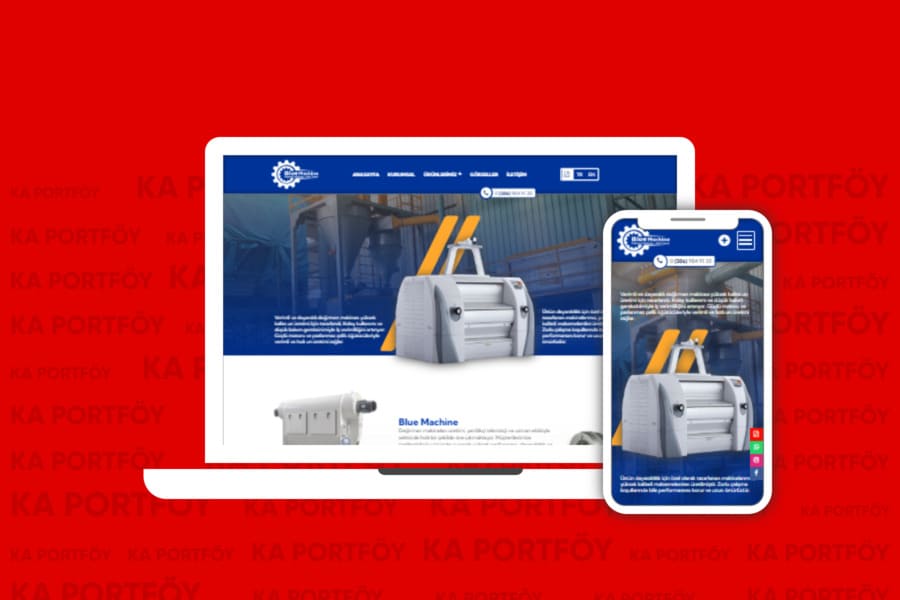 Makine Sektörü Web Tasarım