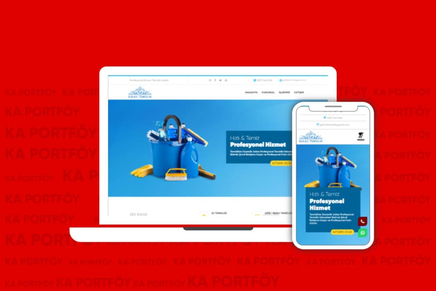 Temizlik Şirketi Web Tasarım