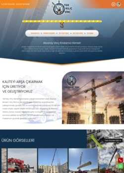 Aksaray'da Hizmet Veren 
Tek Kılıç Vinç
Web Site Tasarımında
Bizi Tercih Etti.