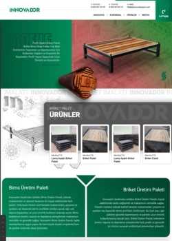 İnnovador Bims Paletleri
Özel Konsept Web Site Tasarımında
Bizi Tercih Etti.