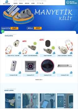 Konya'da manyetik kilit üzerine hizmet veren Efe Güvenlik, Özel Konsept Web Site Tasarımında Bizi Tercih Etti.