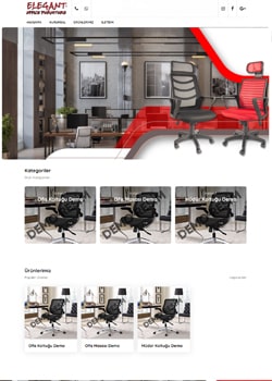 Konya Yazılım Tasarım Konya'da ofis mobilyaları üzerine hizmet veren Özcan Kardeşler, Özel Konsept Web Site Tasarımında Bizi Tercih Etti.