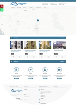 Konya Yazılım Tasarım Konya'da emlak üzerine hizmet veren Turan Emlak Ofisi, Web Site Yazılımında Bizi Tercih Etti.